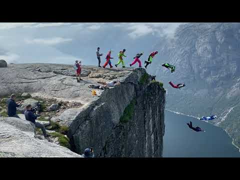 BASE Jumping Kjerag Norway