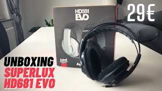 Superlux HD681 Evo Unboxing & Review - Der beste Budget Studiokopfhörer 2020 für 29€?! - seelitech