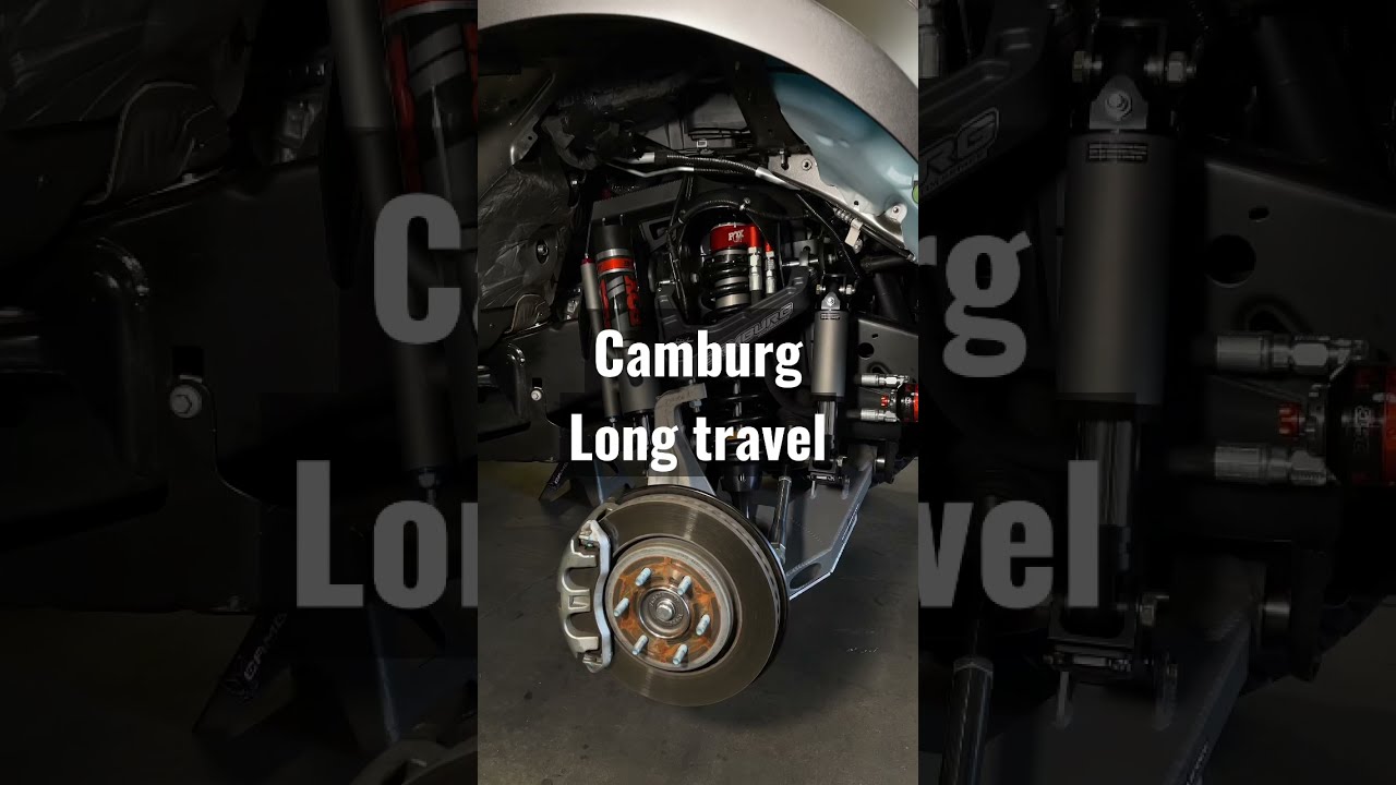 Camburg Long Travel Suspension on a new Ford Raptor