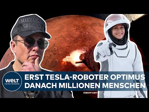 MUSKS MARSBESIEDLUNG: 1000 Starships sollen eine Million Menschen auf den roten Planeten bringen
