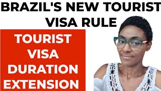 BRAZIL Starts To Issue 1 Year Multiple Tourist Visa| No More 3 Months