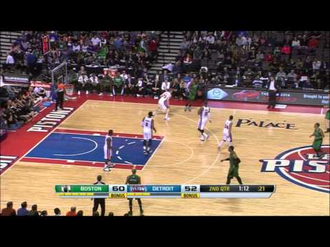 Jared Sullinger Highlights vs Detroit Pistons 5/4/2014 - 22 pts, 10 reb, 5 ast
