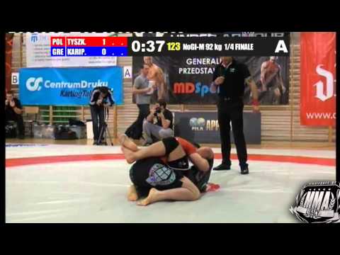 Σάββας Καρυπίδης Vs Z Tyszka (POL) - NoGi - Fila World 2012