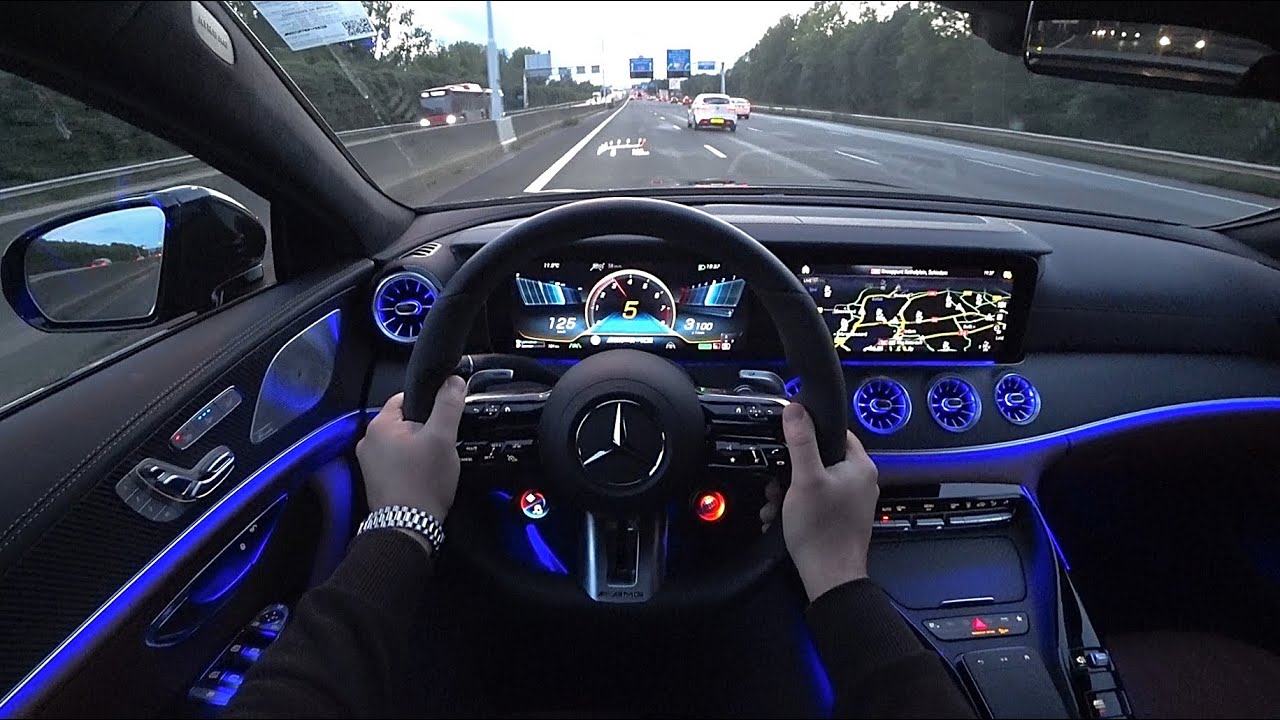 New Mercedes AMG GT 63 S E Performance 2027 | Test Drive | Pov | Autobahn