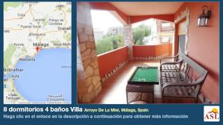 preview picture of video '8 dormitorios 4 baños Villa se Vende en Arroyo De La Miel, Málaga, Spain'