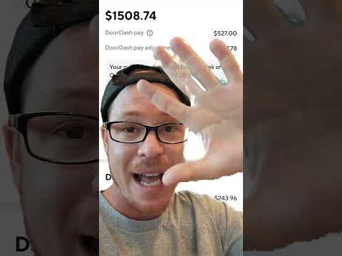 $1500 a week as Top Dasher