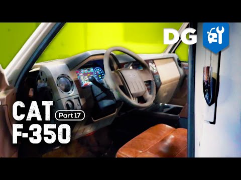 King Ranch Interior swap in OBS F350 Finished! #FTreeKitty [EP17]