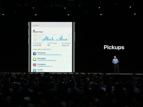 Apple introduces features to help limit users' screen time | Apple WWDC 2018
