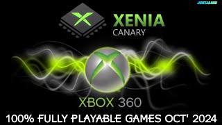 Xenia Canary Games That Play Straight Out the Box #xenia #xbox360 #emulator