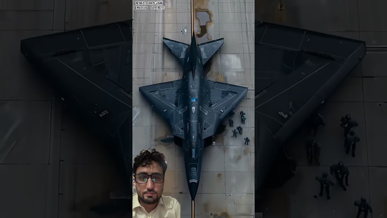 The Future Heavy Fighter Equipped with Intelligent Battlefield Management#chain #airforce #news