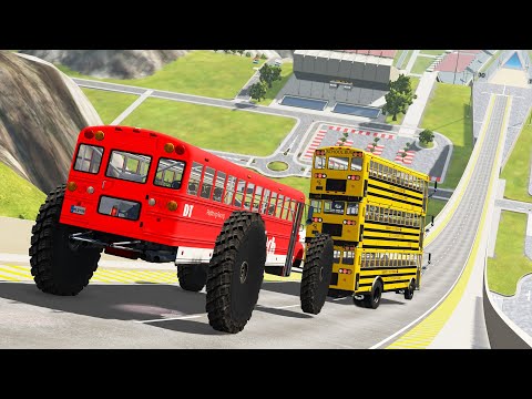 High speed freaky jumps #22 - Beamng.Drive