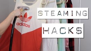 HOW TO STEAM CLOTHES | 5 Steaming Hacks From A Poshmark Seller