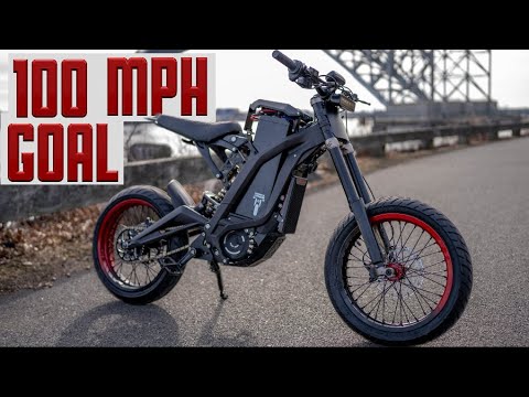 CANT'T STOP WON'T STOP E-BIKE HITS 76 MPH AND CLIMBING