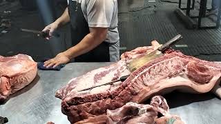 EASY PORK DEBONE 🥩🥩🥩🐖🐖#PORK #DEBONE #viralvideo #trending