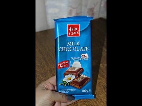 Европейские сладости - Fin Carre Milk Chocolate / European sweets