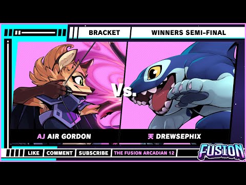 The Fusion Arcadian 12 - Bracket - Air Gordon (Fleet) VS Drewsephix (Orcane) - RoA2