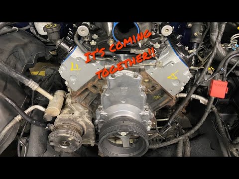 CHROMOLY PUSHRODS & VALVE ADJUSTMENT ON THE 5.3 LS BUILD!
