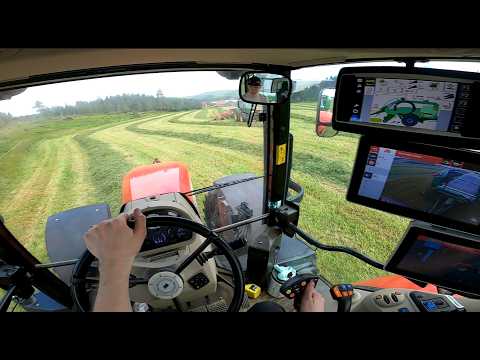 Cab View | Making grassbales | McHale fusion 4 plus | 7719S |