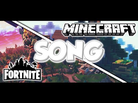 Fortnite vs Minecraft Song - minimichecker (Official Parodie)
