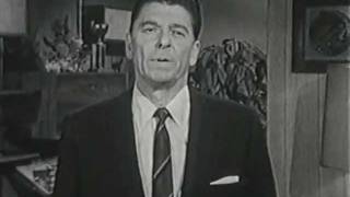 Ronald Reagan Announces for Governor