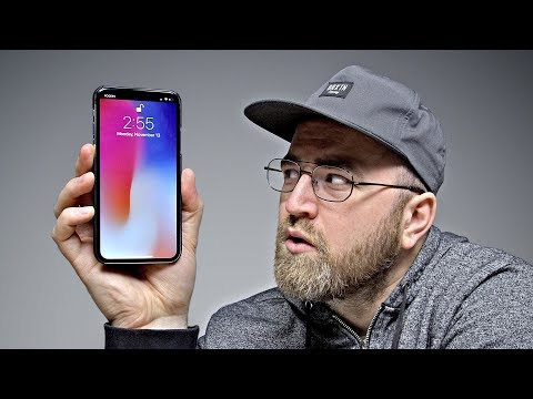 Removing The Notch From iPhone X Video