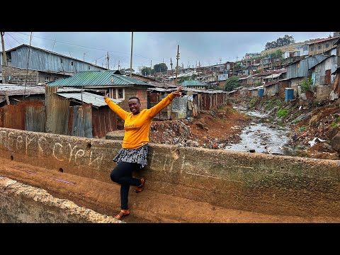 A Walk Through the biggest Slum In Africa 🌍 Kibera Slums in Nairobi Kenya 🇰🇪 