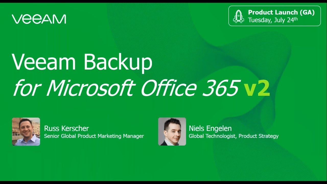What’s new in Veeam Backup  for Microsoft Office 365 v2 video