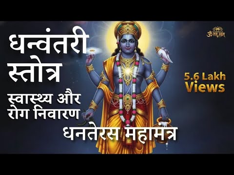 श्री धन्वंतरि स्तोत्रम् | Dhanvantari Stotram for Health & Immunity | Sarva Roga Nivarana Mantra