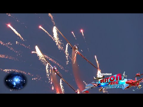 AeroSPARX - Air Display at Night with Fireworks Weston Park 2019