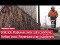 Ooit aanvoerder van Feyenoord, nu gelukkig als hovenier: Patrick Paauwe harkt op een andere manier