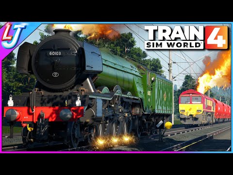 Train Sim World 4 - Can Scotsman Stop A RUNAWAY Class 66?