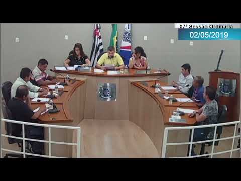 07ª Sessão Ordinária (02/05/2019) - Câmara Municipal de Santópolis do Aguapeí - SP