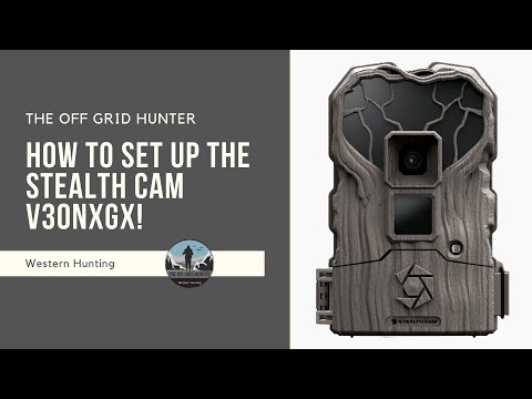 How To Set Up a Stealth Cam V30NGX Trail Camera From Costco! TRAIL CAMERA | THE OFF GRID HUNTER