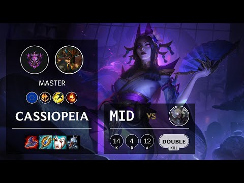 Cassiopeia Mid vs Diana - EUW Master Patch 10.21