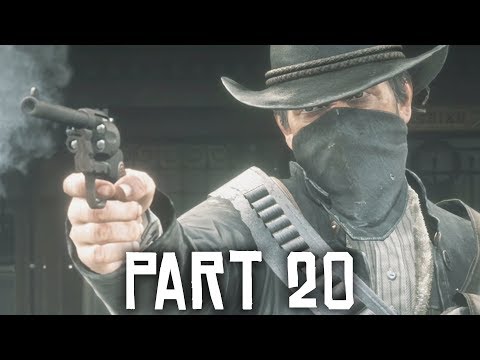 RED DEAD REDEMPTION 2 Walkthrough Part 20 - BANK HEIST (Full Game)