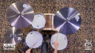 Video thumbnail for Bosphorus 21" 20th Anniversary Ride Cymbal - 1823g (20TH21R-1052417C) by Memphis Drum Shop