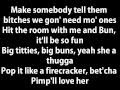 Bun B - Pop It 4 Pimp (LYRICS ON SCREEN)
