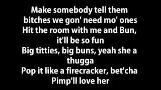 Bun B - Pop It 4 Pimp (LYRICS ON SCREEN)