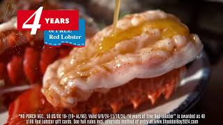 Red Lobster Want 4 years of FREE* ? Pledge your appetite to Cheddar