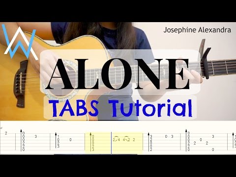 (Alan Walker) Alone - Fingerstyle Guitar TABS | Josephine Alexandra
