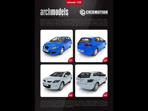 [Download] Archmodels Vol. 132 : low poly cars models