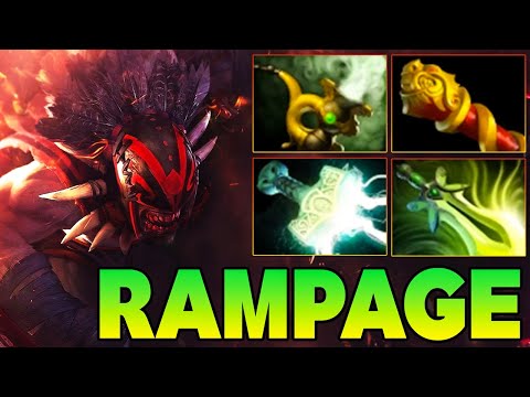 Rampage + 30 Kills BloodSeeker Dota 2 Pro Gameplay Guide Best Item Build Carry 7.40