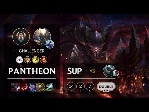 Pantheon Support vs Senna - KR Challenger Patch 10.16