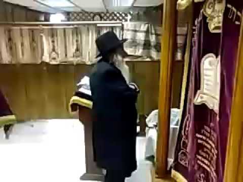 Rabbi Fishbain counting Sefirah