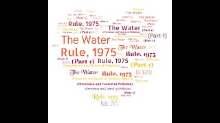 Water (Prevention and Control of Pollution) Rule, 1975 (L-1) @envknipss