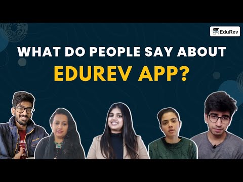 EduRev Exam Preparation App video