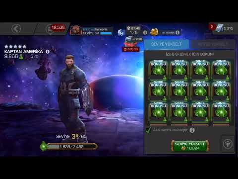 5 star Rank up (5/65) Captain America Infinity War - MCOC