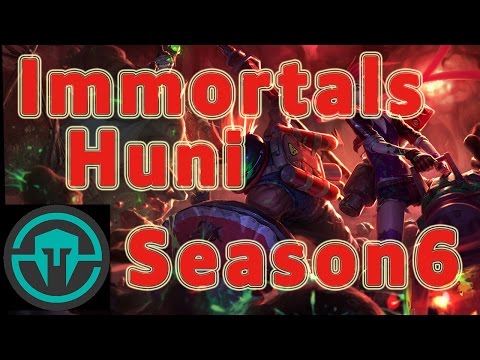 Immortals Huni Pantheon TOP vs Gnar Patch 6.13