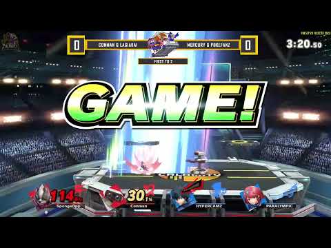 Regular Bairs #399 - SSBU Doubles - Winners Semis - Conman & Lagiakai vs. Mercury & PokefanZ