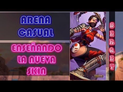 SMITE ARENA [] SERQET [] ENSEÑAMOS LA NUEVA SKIN EN UNA ARENA MUY ENTRETENIDA :)
